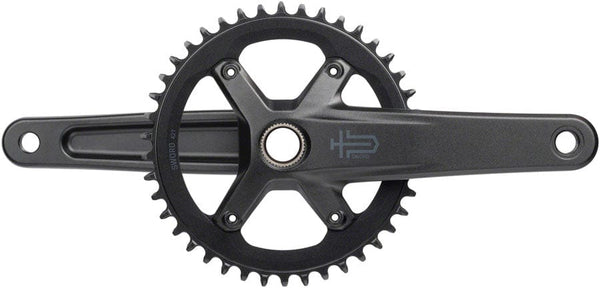 microSHIFT Sword FC-G7000-4270, 1x Crankset - 170mm, 10-Speed, 42t, 110 Asym BCD,  24mm Spindle, Black