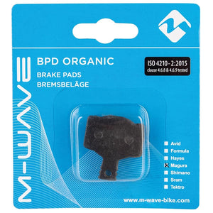 M-Wave Organic M1 Disc Brake Pads Shape: Magura MT4 MT8 Campagnolo Organic