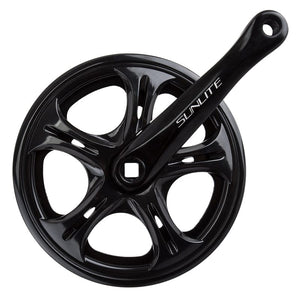 Sunlite Big City Single Speed Crank 170x52 127 SQR JIS crankset black