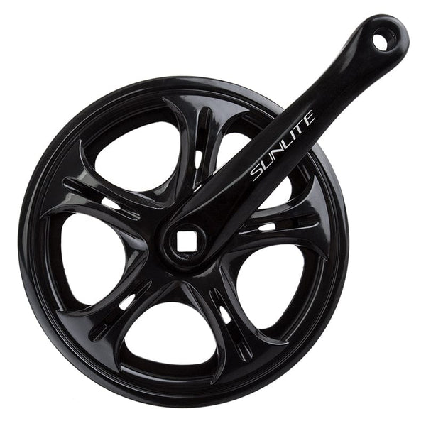 Sunlite Big City Single Speed Crank 170x52 127 SQR JIS crankset black