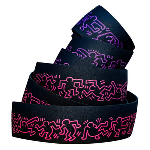 Affinity Keith Haring Black/Blue/Pink bar tape