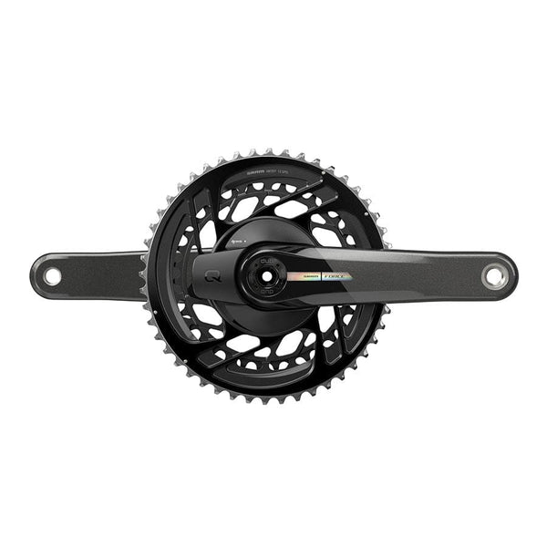 SRAM Force D2 2x Power Meter Crankset Speed: 12 Spindle: 28.99mm BCD: Direct Mount 48/35 DUB 167.5mm Black Road Disc