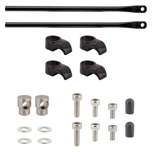 Racktime Mounting Kit  Black Shine Evo