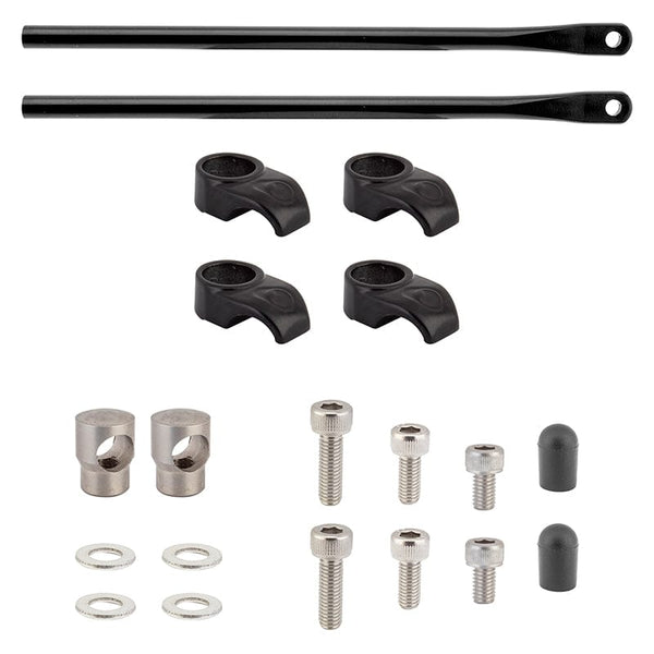 Racktime Mounting Kit  Black Shine Evo