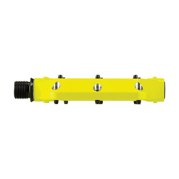 Spank SPOON DC Platform Pedals Body: Aluminum Spindle: Cr-Mo 9/16'' Yellow