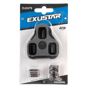 Exustar E-BLK11 Cleats Compatibility: Keo Grip Float: 0° Grey