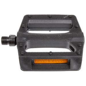 M-Wave Steady K6 Platform Pedals Body: Composite Spindle: Cr-Mo 9/16'' Black
