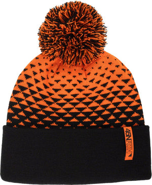 45NRTH Hats and Caps 45NRTH Last Light Pom Hat - Orange/Black One Size
