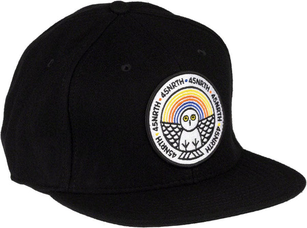 45NRTH Hats and Caps 45NRTH Winter Wonder Wool Snapback Hat - Black Adjustable
