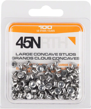 45NRTH Tire Studs & Tools 100 Pack 45NRTH Large Concave Carbide Aluminum Tire Studs