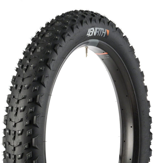 45NRTH Tires 26 X 4 / 60 / Carbide Steel 45NRTH Dillinger 4 Studded/Studdable Tire