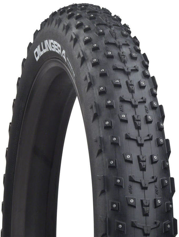 45NRTH Tires 27.5 X 4 / 120 / Large Concave Carbide Aluminum 45NRTH Dillinger 4 Studded/Studdable Tire