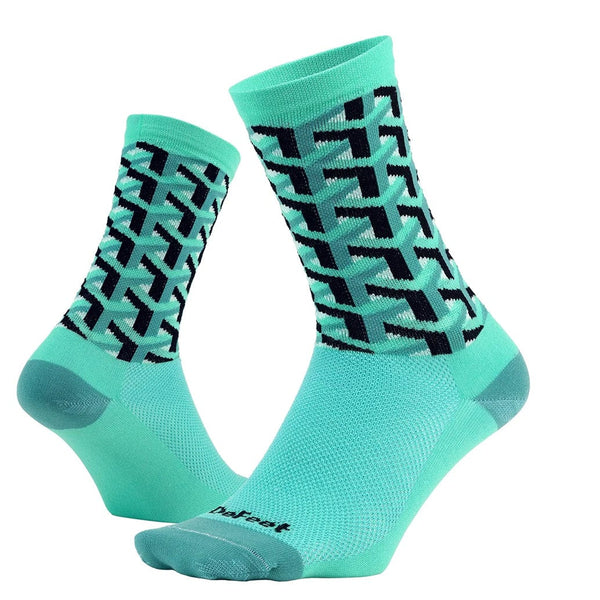 DeFeet Aireator 6" Framework Socks 12+ Green 