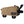 Snek Top Tube Frame Bag (.73L) - Coyote Brown 