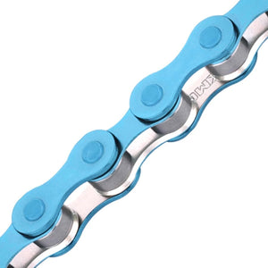 KMC S1 Chain Speed: 1 1/8'' Links: 112 Baby Blue