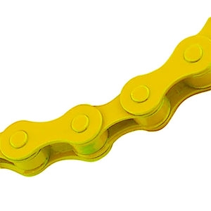 KMC S1 Chain Single Speed 1/8'' Links: 112 Yellow