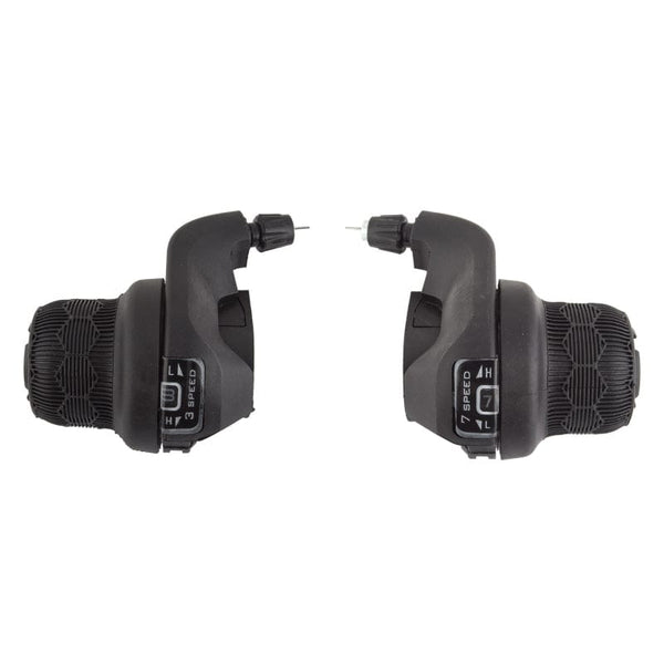 Sunlite TS Twist Shifter  Pair 3x7sp 2 to 1 Blk