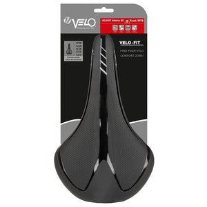 Velo Fit Athlete BC Saddle 277 x 155mm 317g Black