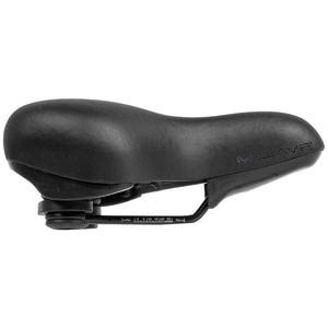 M-Wave Elast City Saddle 265 x 200mm Black