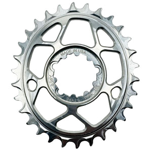 5Dev Chainrings 30T / Silver 5Dev Oval T-Type 3-Bolt Chainrings  - 3mm Offset