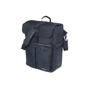 Basil Move Simple MIK Hooks Pannier 15L Black
