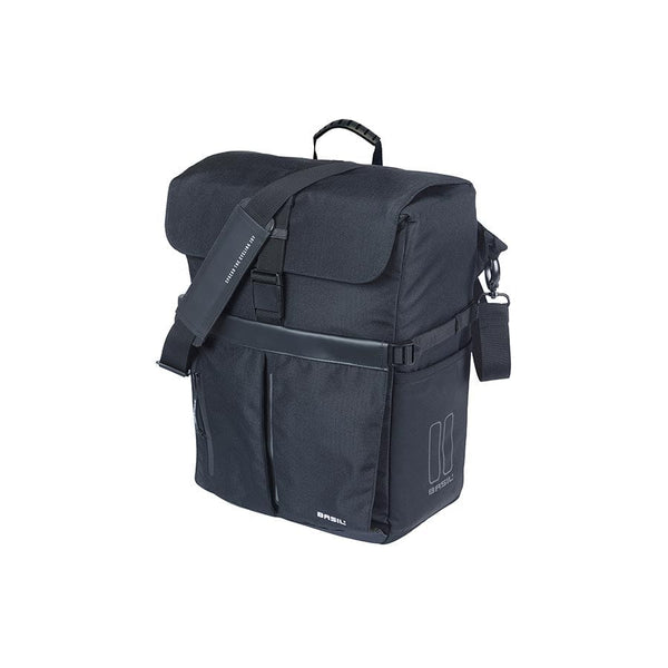 Basil Move Simple MIK Hooks Pannier 15L Black