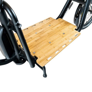 Yuba Bamboo Baseboard Bamboo Base Board for the front cargo rack on the Supercargo // REQUIRED FOR BAMBOO BOX - No hardware included