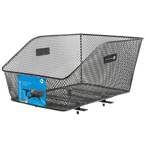 M-Wave BA-RM Along Basket Rear 45.5x29.5x20cm Black