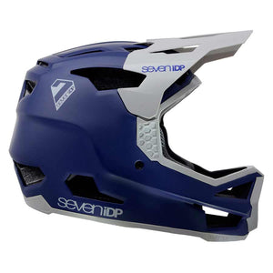 7iDP Helmets 7iDP Project 23 Fiber Glass Full Face Helmet Matt Deep Space Blue/Gloss Grey S 55 - 56cm
