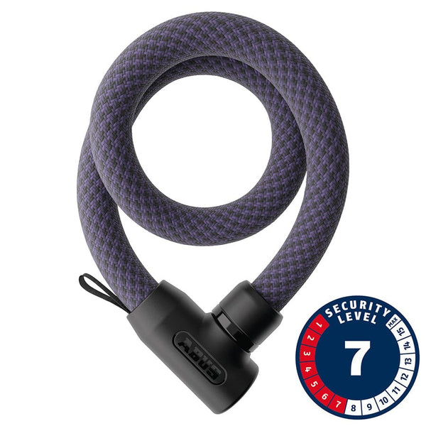 Abus Yarnit 4004K Chain Lock Key 4mm 110cm 3.6' Midnight Purple