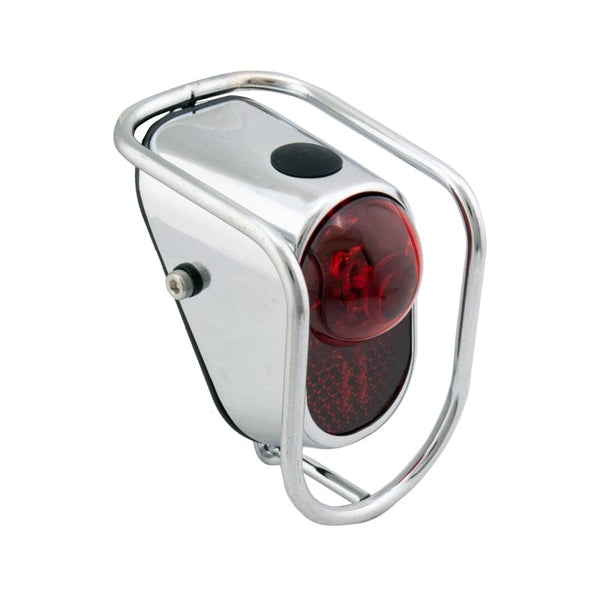 Pure cycles City Bike Tail Light Silver 2 Rear Brake Hole