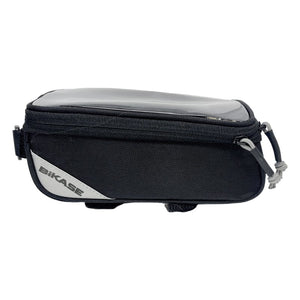 Bikase Beetle 7 XL Top Tube Bag Velcro Straps 7` Phones Black