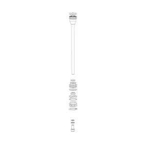 RockShox Solo Air Spring for RVL SA 140 BLK 120mm 11.4018.010.130