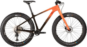 Salsa Beargrease Carbon Deore 11spd Fat Tire Bike - 27.5" Carbon Red Fade X-Large