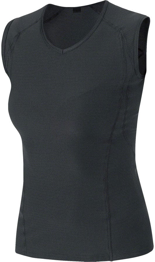 Gorewear M Base Layer Sleeveless Shirt - Black Women's X-Large