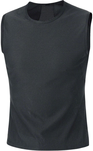 Gorewear M Base Layer Sleeveless Shirt - Black Men's Large