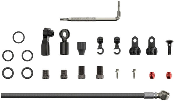SRAM Disc Brake Hose Kit - Flat Mount Beveled Banjo 2000mm