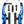 Promax P-1 Linear Pull Brake - 108mm Blue