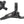 Promax Solve DSK-923 Disc Brake Lever Set - Front 2-Piston Hydraulic Post Mount BLK