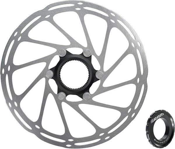 SRAM CenterLine Disc Brake Rotor - 200mm Center Lock 2.0mm Includes External Tooled Lockring