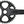 Shimano GRX FC-RX610-1 Crankset - 170mm 12-Speed 40t 110 BCD Hollowtech II Spindle Interface BLK