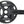 Shimano GRX FC-RX610-2 Crankset - 172.5mm 12-Speed 46/30t 110/80 BCD Hollowtech II Spindle Interface BLK