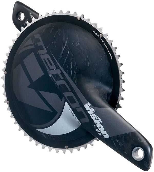 Vision Metron TT Crankset 2x 53/39T Chainrings 175mm Arm Length 130BCD 386EVO Spindle – Carbon