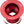 RaceFace CINCH Crank Bolt with Washer - NDS M18 Gloss Red