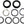 Enduro Italian Bottom Bracket - Italian Threaded For 30mm Spindles Angular Contact Bearings BLK