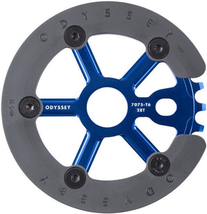 Odyssey Utility Pro Guard Sprocket - 28t Anodized Blue