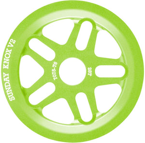 Sunday Knox V2 Sprocket - 28t Electro Green