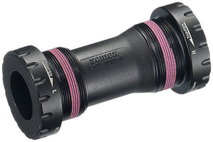 Samox English Bottom Bracket - English BSA 68/73mm For 24mm Spindle External BLK