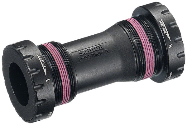 Samox English Bottom Bracket - English BSA 68/73mm For 24mm Spindle External BLK
