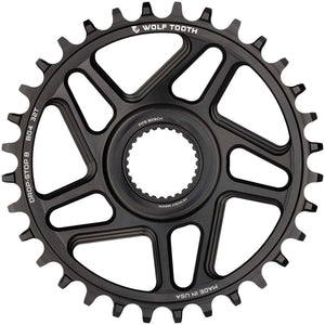 Wolf Tooth Bosch Gen 4 Direct Mount Chainring - Drop-Stop B 32T Black